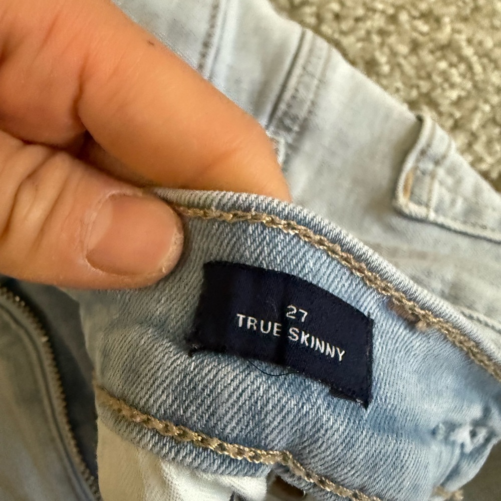 GAP Light and Mid Wash Straight Leg Jeans Duo - Picture 2 of 5